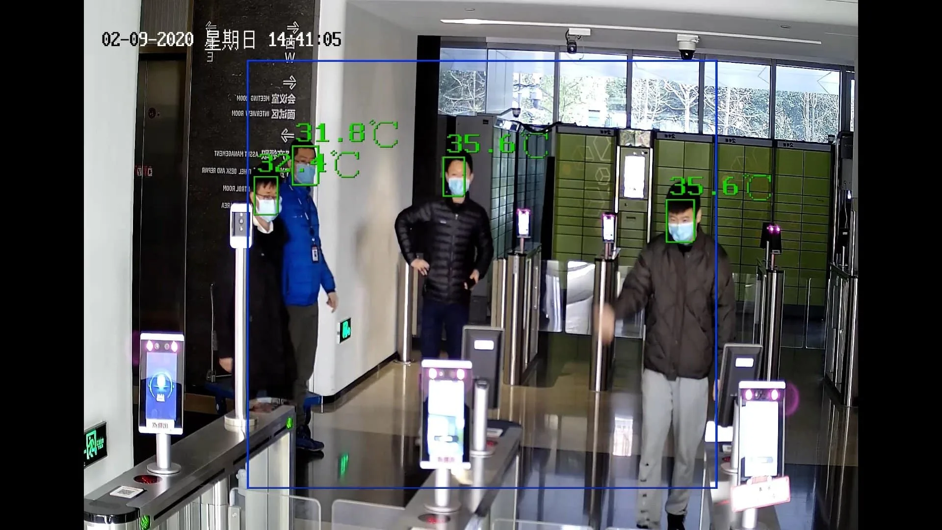 Sistema rivelazione temperatura corporea Hikvision