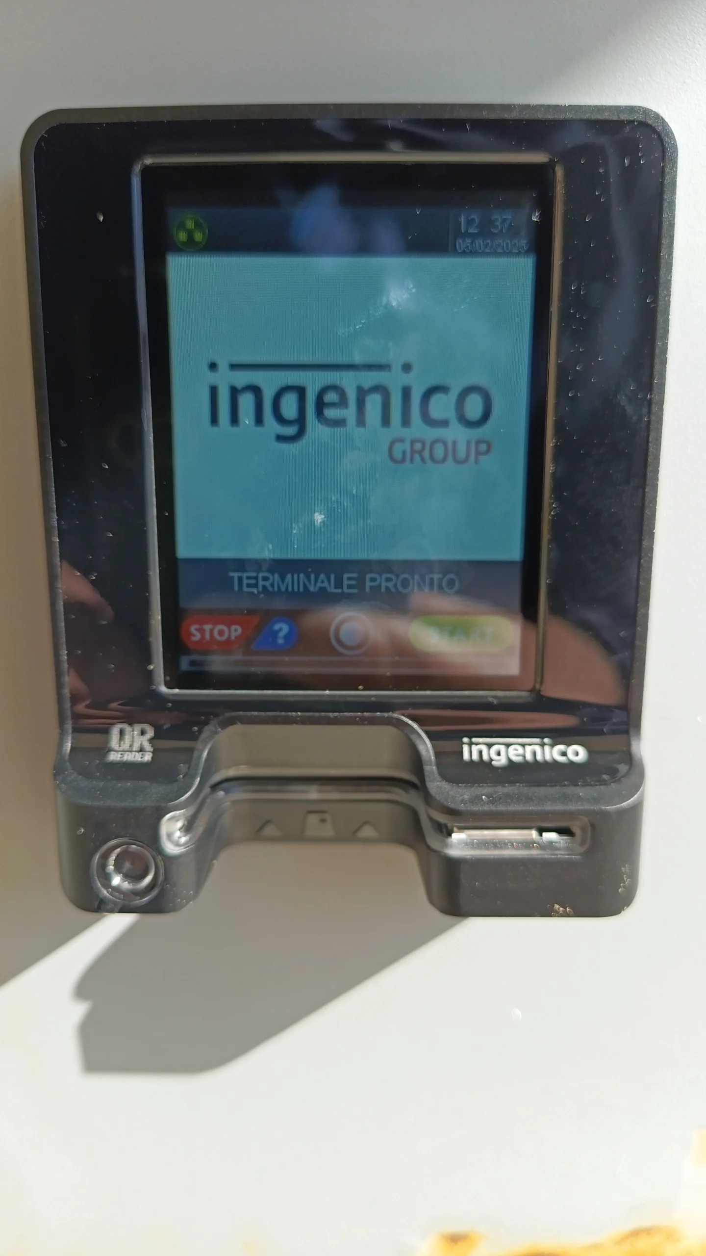 Sostituito terminale POS Ingenico V4 con il nuovo Self5000 su cassa automatica Came PKM