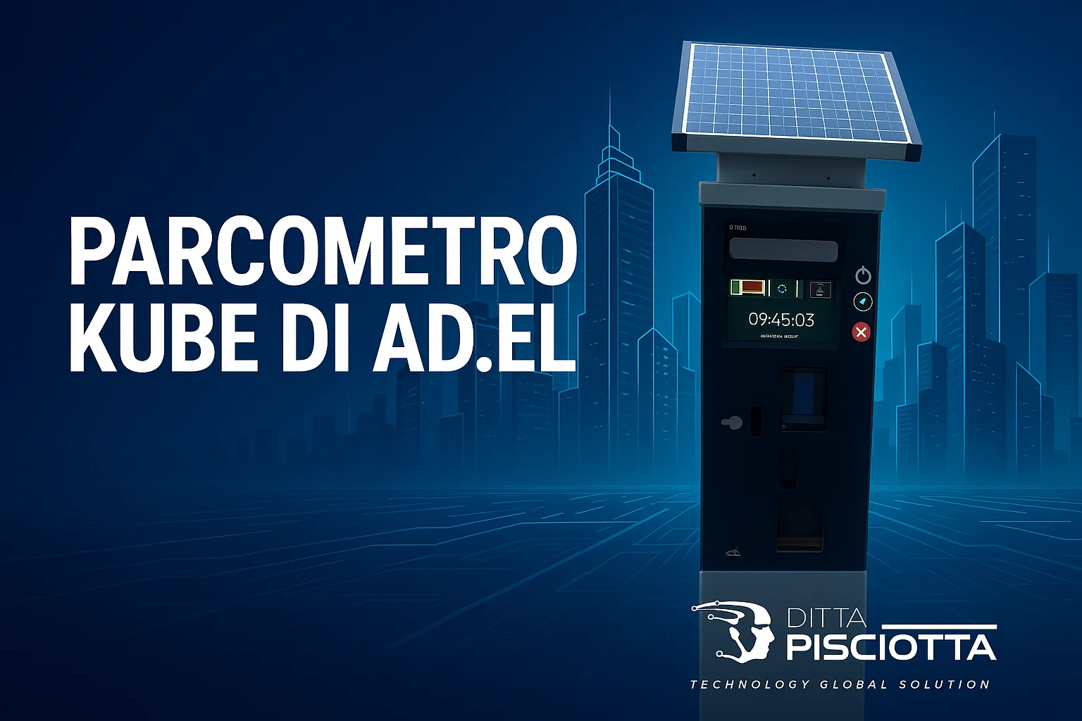 Nuovo parcometro Kube AD.EL